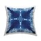 Elegant Mosaic Style Pattern Decorative Printed Throw Pillow Design by Elspeth Helen Meabank Perkin, 18 x 7 x 18